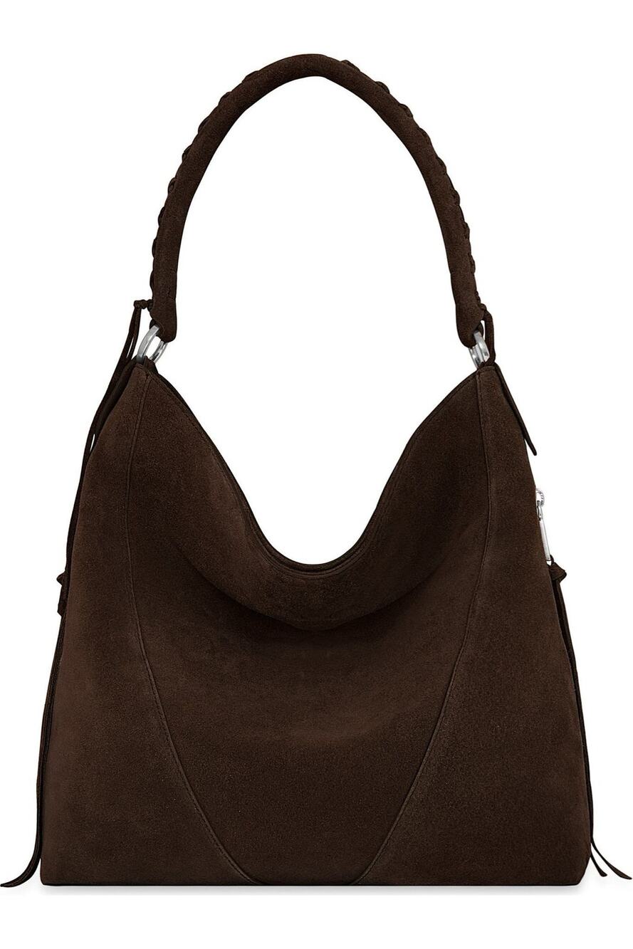 Rebecca Minkoff Mae Suede Hobo Bag- MSRP 400